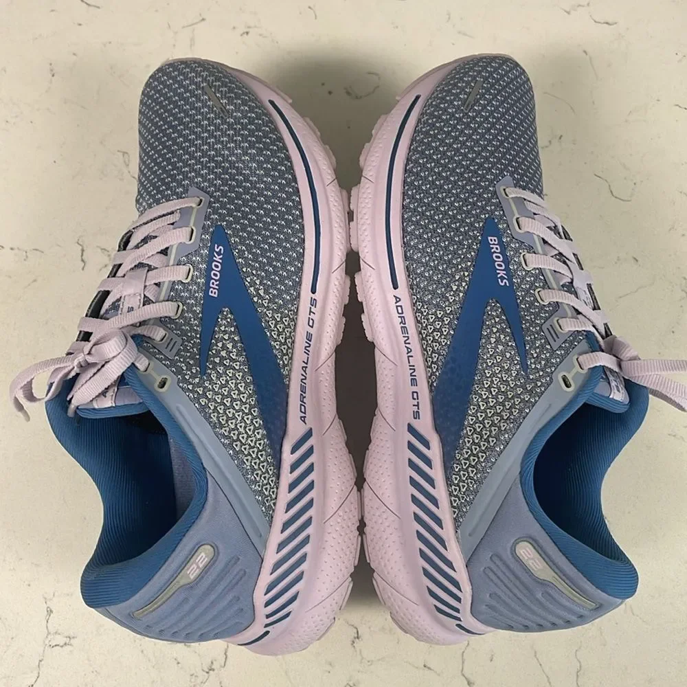Brooks Adrenaline GTS 22 Women’s Running Shoes Size 11 Purple Dutch Blue Lilac